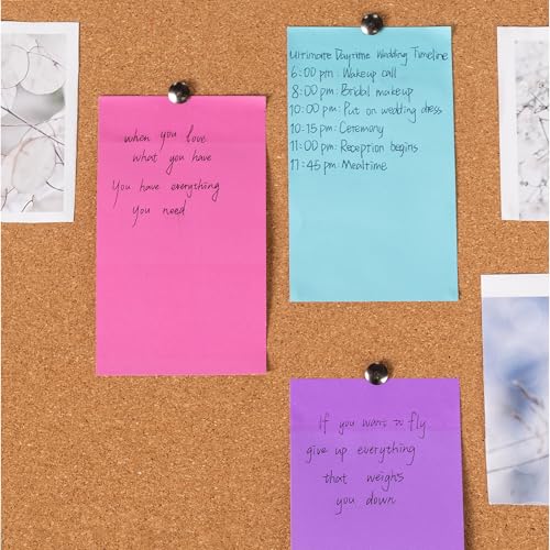 Mr. Pen- Sticky Notes, 3”x5”, 8 Pads, 640 Sheets, Summer Colors | Sticky Notes Bulk, Self-Stick Note Pads, Perfect for Office, School, Home, Study & Organization