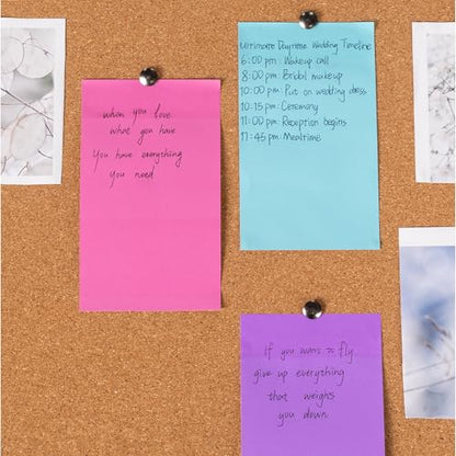 Mr. Pen- Sticky Notes, 3”x5”, 8 Pads, 640 Sheets, Summer Colors | Sticky Notes Bulk, Self-Stick Note Pads, Perfect for Office, School, Home, Study & Organization