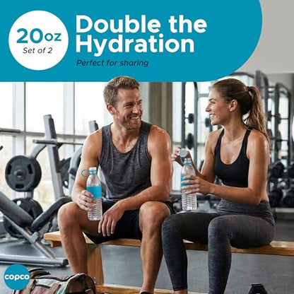 Copco Hydra Water Bottle 20 Oz - Blue, Set of 2 - color: Blue
