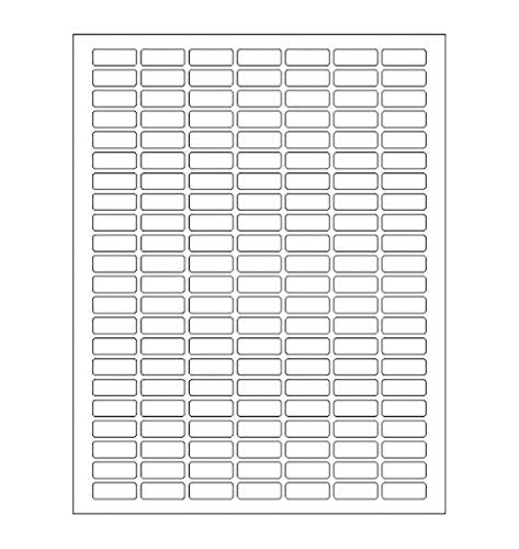 Royal Green Printable White Rectangular Label Stickers - 1x0.375 Inches, 1108 Pack - Laser & Inkjet Friendly Price Tags for Organizing With Extra Color Sticky Labels - color: White, size: 1108
