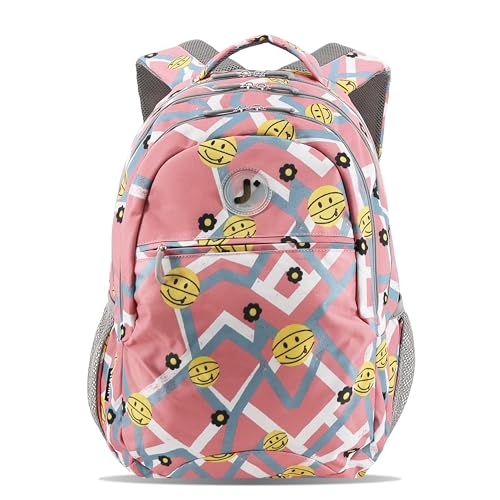 J World Cornelia Middle School Backpack for Girls. Laptop Bookbag for Women, Basketbally - color: Basketbally