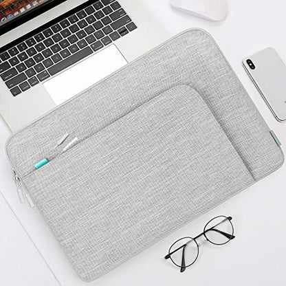 Lacdo Laptop Sleeve Case for 16 inch New MacBook Pro M5 Pro/Max A3428 A3429 (2026), M4/M3/M2/M1 Pro/Max A3403 A3186 A2991 A2780 A2485 A2141 2024-2019 | 15" Surface Laptop 7/6/5/4/3 Computer Bag, Gray - color: Gray, size: New MacBook Pro 15/16 Inch