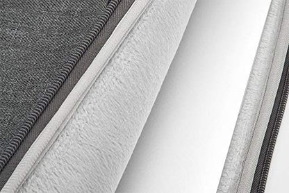 11.6 Inch Laptop Sleeve Case Bag Protective Cover for 11.6 HP Chromebook, Pavilion, Stream/Surface Pro 6/12.2 Samsung Chromebook Plus V2/Google Pixelbook Go M3/Dell Chromebook 11.6 (Grey) - color: Grey