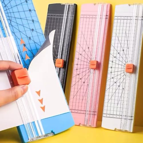 Paper Cutter,Paper Shredder,Paper Cutter Slider with Ruler,A4 Cardboard Cutter,Office School Classroom Teacher Scrapbook Supplies,File Organizer Accessories,Cardstock Wrapping Paper Trimmer
