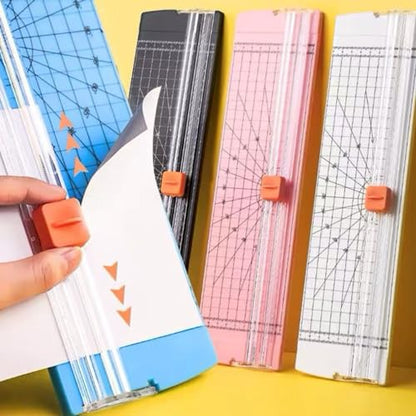Paper Cutter,Paper Shredder,Paper Cutter Slider with Ruler,A4 Cardboard Cutter,Office School Classroom Teacher Scrapbook Supplies,File Organizer Accessories,Cardstock Wrapping Paper Trimmer