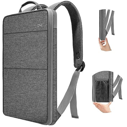 ZINZ Slim & Expandable Laptop Backpack Water Resistant Backpack Travel Backpack Compatible with MacBook Air/Pro/Neo 13-14 inch, XPS 13/14, Surface 13.5" and Most 13-14 Notebooks，G01Y01 - color: G01y01, size: 13"-14"