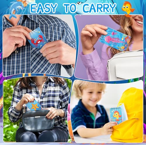 Zhanmai 36 Pcs Mini Ocean Animals Notebooks Under The Sea Party Favor Set Sea Animal Pocket Notepads Underwater World Small Spiral Memo Books for Kid Classroom Office Rewards Birthday Party Favor Gift - style: Sea Animal