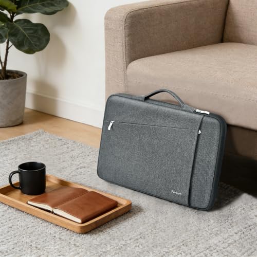 Ferkurn Laptop Case Sleeve for Men Women Chromebook Case Compatible with MacBook Air/Pro Lenovo Surface HP Dell ASUS Acer, 13.3 inch, Gray - color: Gray, size: 13.3 inch