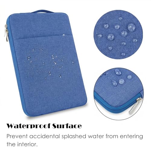 Laptop Sleeve Case for MacBook Neo 13'' | Protective with Handle Travelling Carrying Canvas Bag Accessories for Home Office (Aqua) - color: Aqua