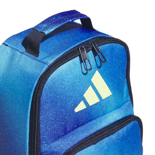 adidas Kids Santiago Lunch Bag for Girls & Boys – Insulated Cooler Lunchbox, 8L - color: 4.0/Spray Gradient Team Royal Blue