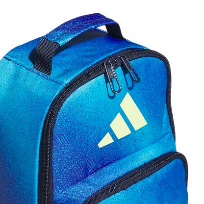 adidas Kids Santiago Lunch Bag for Girls & Boys – Insulated Cooler Lunchbox, 8L - color: 4.0/Spray Gradient Team Royal Blue