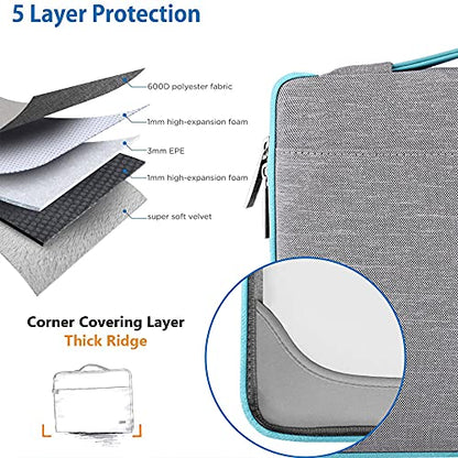 Hseok Laptop Sleeve 14-15 Inch Case Briefcase Compatible with MacBook Neo Pro 14 M5/M4/M3/M2/M1, MacBook Air/Pro 15 M4/M3/M2, XPS 15, Most Popular 13"-14" Notebooks,L01G04 - color: L01G04, size: 15"