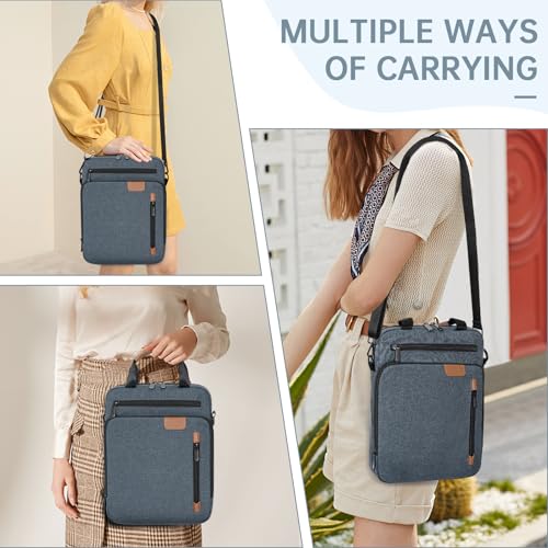 15 inch Laptop Sleeve Bag,Padded Protective Travel Carrying Case for New 15"/15.3" MacBook Air M5 M4 M3 M2 2026-2023,Dell XPS 15 Plus,15 Inch Surface Laptop 7/6/5/4/3,Galaxy Tab S9 Utra 14.6" - color: Blue, size: 15 Inch