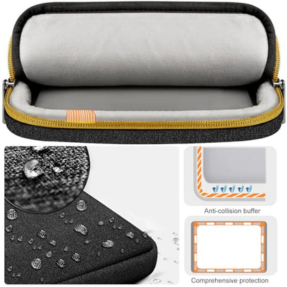 Hseok Laptop Case 15 15.6 16 inch Sleeve with Handle and Hidden Straps,Compatible with MacBook Neo 16",MacBook Pro Air 16" 15", 360°Protective PC Briefcase with 4 Pockets for Accessories,Yellow - color: Yellow