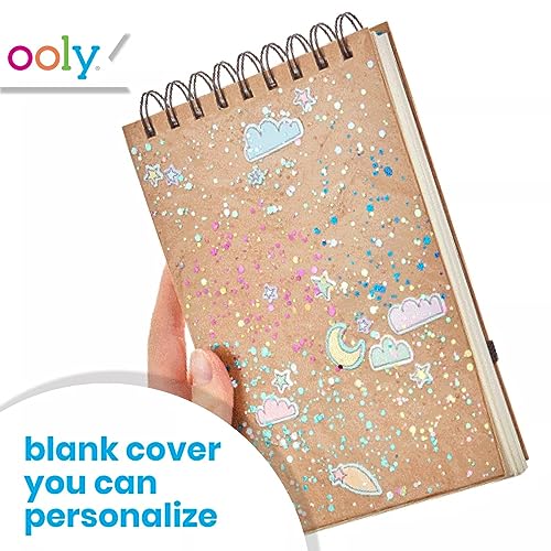 OOLY DIY Cover Small Sketchbook, 5 x 7.5 Inches, White Paper Sketchbook, Drawing Book for Kids, Artists Drawing Pad for Gel Pens - color: White Paper, style: Small (5"x7.5")