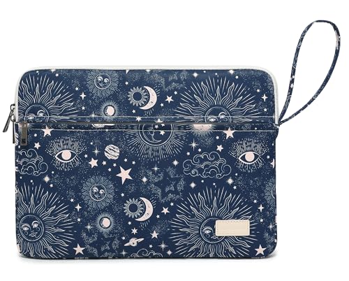 Laptop Sleeve with Pocket (Sol de Mayo, 12.5 inch-13.5 inch) - color: Sol de Mayo With Strap, size: 12.5 inch-13.5 inch