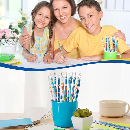 Xqumoi 60Pcs Tropical Fish Pencils with Eraser - Sea Animal #2 HB Pencils, Back to School Classroom Student Rewards, School Office Supply Bulk, Party Goodie Bag Fillers Stuffers, Birthday Party Favors - style: Tropical Fish