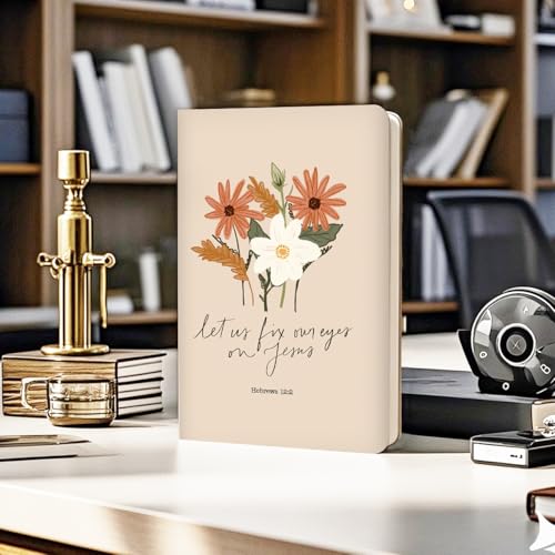 Floral Inspirational Notebooks, Christian Sayings Journal Notebook, Christian Gifts for Women, Journal Notebooks for Note Taking, Bible Journaling Notebook Bible Verse Scripture Prayer Planner - color: Multi 1574
