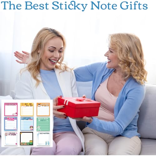 Funny Nurse Sticky Notes Gifts, 9 Pack Nursing Notepads 3x3 Inch, Fun Medical Self-Adhesive Memo Pads Work Gag Gifts for Hospital, Sarcastic Schedules Diary Office Supplies (450 Sheets) - style: Funny Nurse