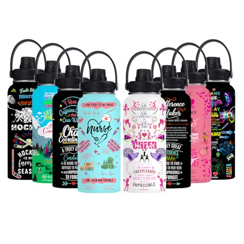 Dancer Water Bottle for Girls Women - 32oz Dance Ballet Stainless Steel Water Bottle - Cute Dancer Insulated Cup - Pink Ballerina Tumbler for Sports, Travel - color: Dancer