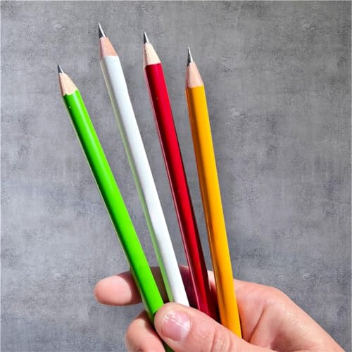RevMark Jumbo Round Pencil 24-Pack with Black Lead, USA Made. Quality Cedar Wood for Carpenters, Construction Workers, Woodworkers, Framers, DIY, Students, Teachers (Red) - color: Red