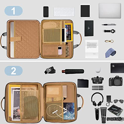 ZINZ Slim Expandable Laptop Case 13 Inch Sleeve Upgraded Protective Durable TSA Handbag for 13" MacBook Air/Pro/Neo M5/M4/M3/M2/M1, iPad Pro 12.9, Surface Pro 3/4/5/6/2017 12.3", XPS 13,D01G01 - color: D01g01, size: 13"