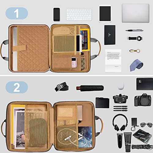 ZINZ Expandable Laptop Case 13-13.3-14 Sleeve Compatible with MacBook Pro/Neo 14" M5/M4/M3/M2/M1, MacBook Air/Pro 13", XPS 13/14, Surface Book/Laptop 13.5" and Most 13-14 inch Notebooks，D01G01 - color: D01g01, size: 13-14"