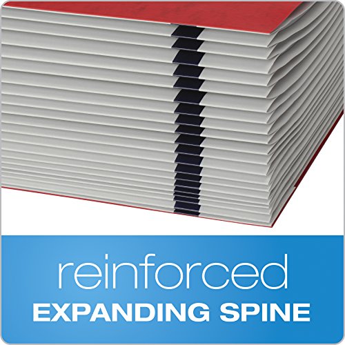 Pendaflex Expanding Desk File, Alphabetic (A–Z), Letter Size, Red, Each (11017) - color: Red, style: A-Z