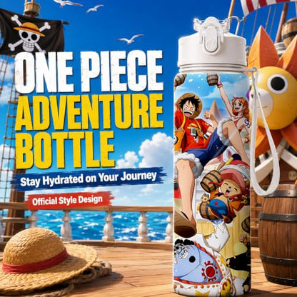 Cartoon Huntrix Water Bottle for Girls, 25oz Leak Proof with Straw Lid, Gifts for Girls (One Piece) - color: one piece