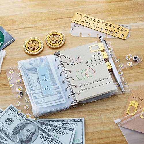 A7 Planner Refill,4 Pcs per Set, Dot Mattrix Paper, with Label Stickers Gift,Mini Binder Refills for 6 Ring Mini Planners,6 hole/100gsm Thick Paper/4.84 x 3.23'', Harphia - color: Dot Matrix