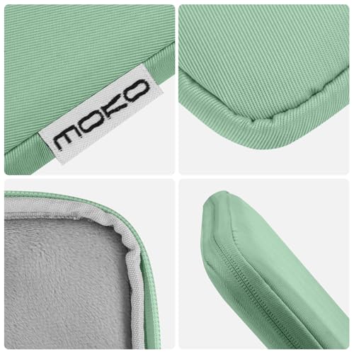 MoKo 9-11 Inch Tablet Sleeve Bag Padded Protetive Carrying Case | Fits New 11inch iPad Air M4, iPad A16 2025, iPad Pro 11 M4, Air 5/4/3, iPad 10/9/8th Gen, Tab S8/S9 11", Bodhi Green - color: Bodhi Green, size: 9-11 inch