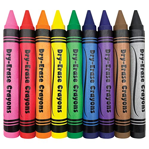 Teacher Created Resources Colorful Dry-Erase Crayons (TCR20112)
