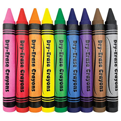 Teacher Created Resources Colorful Dry-Erase Crayons (TCR20112)