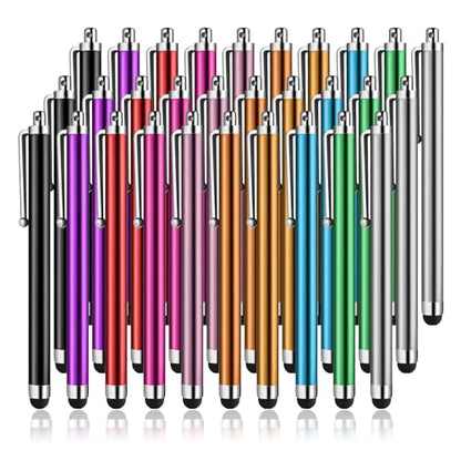 Stylus Pens for Touch Screens, AGREJO High Precision Universal Stylus for iPad iPhone Tablets Samsung Galaxy All Capacitive Touch Screens (30-Pack) - color: 30-Pack