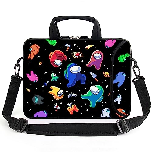 15" laptop sleeve laptop bag chromebook case adjustable shoulder strap with handle accessory pocket for men women (RYD-15-3) - color: Ryd-15-3