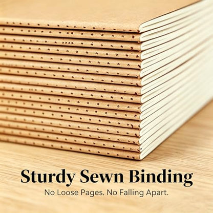 Wotion Lined Notebook 16 Pack, A5 Journals to Write in for Travel, 60 Pages/30 Sheets, 8.3" x 5.5", Thick Paper Notebooks for Students Office Women Men, Travel Journal Diary Planner Set - style: 16pack Lined page