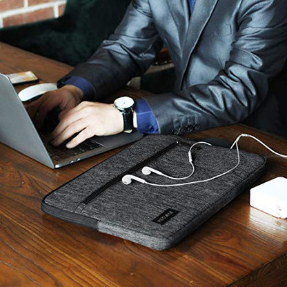 kizuna 13-13.3 inch Laptop Sleeve Case Water Resistant for 14" IdeaPad Flex 5i /13" MacBook Air 2017/14" Lenovo ThinkPad X1 Carbon/Yoga S740/14 ThinkPad T14 2022/Huawei/HP Computer Bag, Grey - color: Grey, size: 13-13.3 Inch / 14" Lenovo ThinkPad X1 Carbo