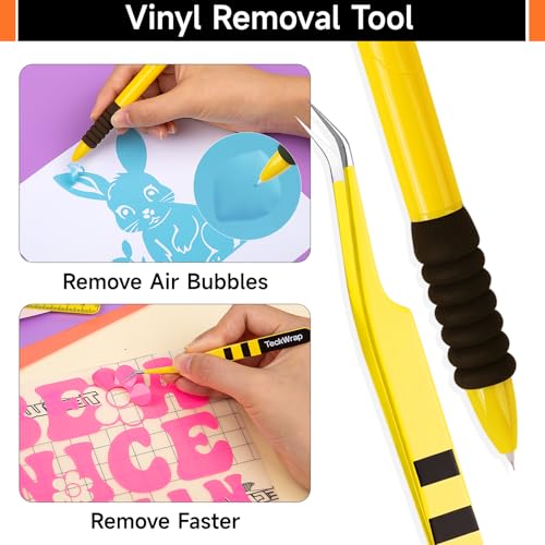 TECKWRAP Paper Cutter & A4 Trimmer – Straight Cutter for Paper with Craft Tool Kit, Squeegee, Removal Pen & Tweezers for Scrapbooking, DIY Crafts, Card Making, Labels, Gift Cards, Cardstock & Photos