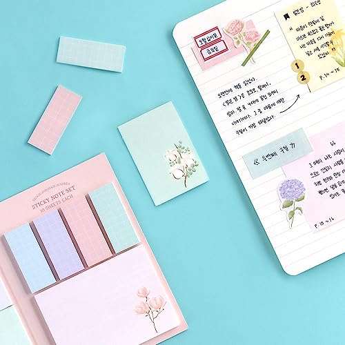 Color Palette Sticky Set - C (Sticky Note Set - Front Garden) - color: Sticky Note Set - Front Garden