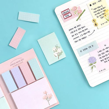 Color Palette Sticky Set - C (Sticky Note Set - Front Garden) - color: Sticky Note Set - Front Garden