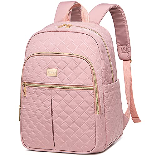 Weitars Lunch Backpack For Women Men,20L Cooler Backpack Insulated Lunch Bag For Women With Side Pockets Waterproof,Meal Prep Backpack,Adult Backpack Cooler For Lunch Picnic Hiking Camping Beach - color: Pink