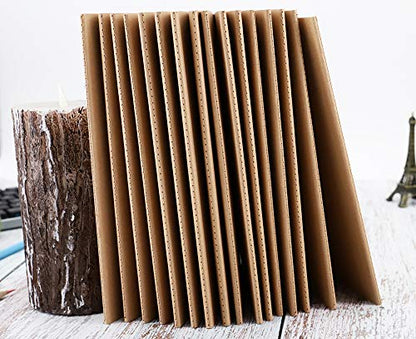 Wotion 16 Pack Kraft Notebooks, Journals in Bulk for Writing, Blank Paper Sketchbooks, 60 Pages Notebook, 8.3x5.5 Inch, A5 Size, Travel Journal Set, for Gifts, Students and Office Supplies - style: 16pack blank page