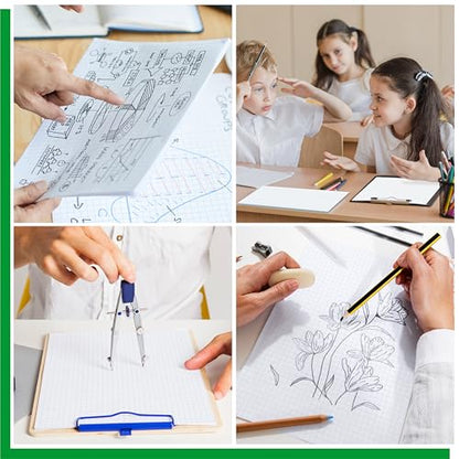 100 Sheets Graph Paper, Double-sided Grid Paper 4x4 Graph Ruled Paper (4 Squares per inch), Easy to Tear Blueprint Grid Pad For Students, Officers, Engineering Drawing, Drafting