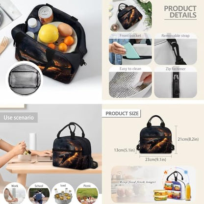 Black Snake Backpack for Kids Backpacks for Girls with Lunch Box and Water Bottle Carrier Pencil Case 4PCS Set Boys Bookbag 10-12 17 inch School Bag to Store Pens,Crayon Box,Snacks, Toys - color: Black Snake