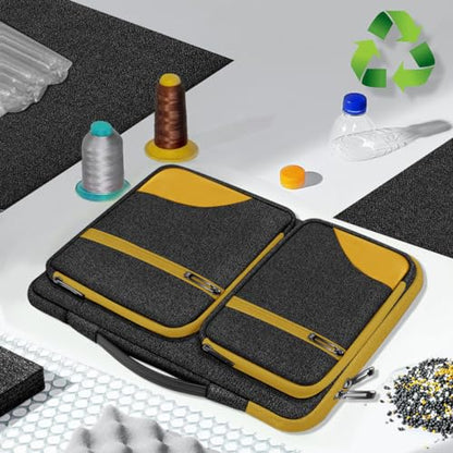 ZINZ 360 Protective Laptop Case 15" 15.6" 16" Sleeve, Water-Resistant Handbag with Straps Compatible with 16" MacBook Neo, MacBook Pro Air 16"/15", XPS 16" and Most 15" 15.6" 16" Notebooks,B01YL02 - color: B01yl02, size: 15"-16"