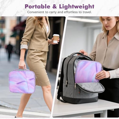 MoKo 9-11 Inch Padded Tablet Sleeve Protective Carrying Case for 11" iPad Air M4 2026, iPad A16/Pro 11 M5, i-Pad 10./Air 5/4th 10.9, iPad9/8. 10.2, Tab S8/S9 11, Tablet Bag with Handle, Fantasy Purple - color: Fantasy Purple, size: 9-11 Inch