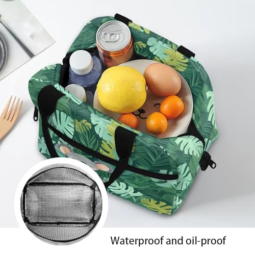 Koala Cute Lunch Box for Girls 4-6 Green Leaf One Piece Lunch Box for Boys 6-8 Preschool Meal Bag Kids 8-10 Kindergarten Toddler Elementary School Adjustable Shoulder Strap Heat Resistant - color: Green Leaf Koala