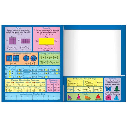 Really Good Stuff Common Core Resource Folders - Fourth Grade - 12 folders - style: Fourth Grade
