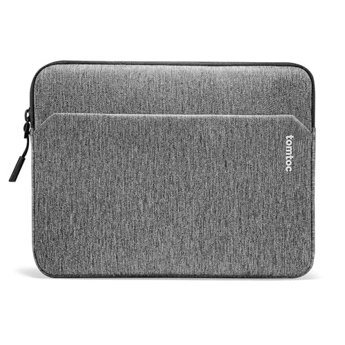 tomtoc 11 Inch Tablet Case Sleeve for 2026 iPad Air M4&M3, 2025 iPad Pro M5/M4, iPad (A16), Galaxy Tab S11/A11+, Fits Magic Keyboard and Smart Keyboard Folio - color: Gray, size: 11 Inch for New iPad Pro