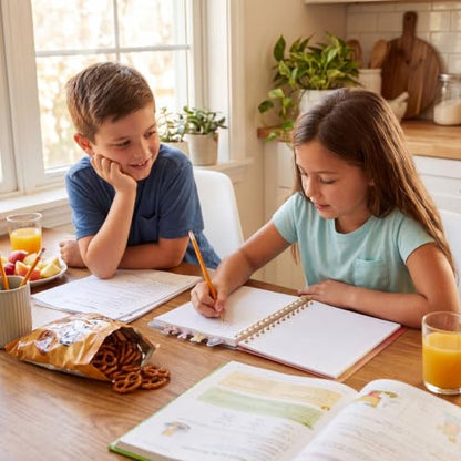 Disney Winnie the Pooh Tab Journal Spiral Notebook with Cute Dividers | Winnie The Pooh School Supplies & Office Stationery, 96 Lined Pages, Vinyl Cover, 8 x 7 Notebook for School, Planning & Gifts - style: Winnie the Pooh - White